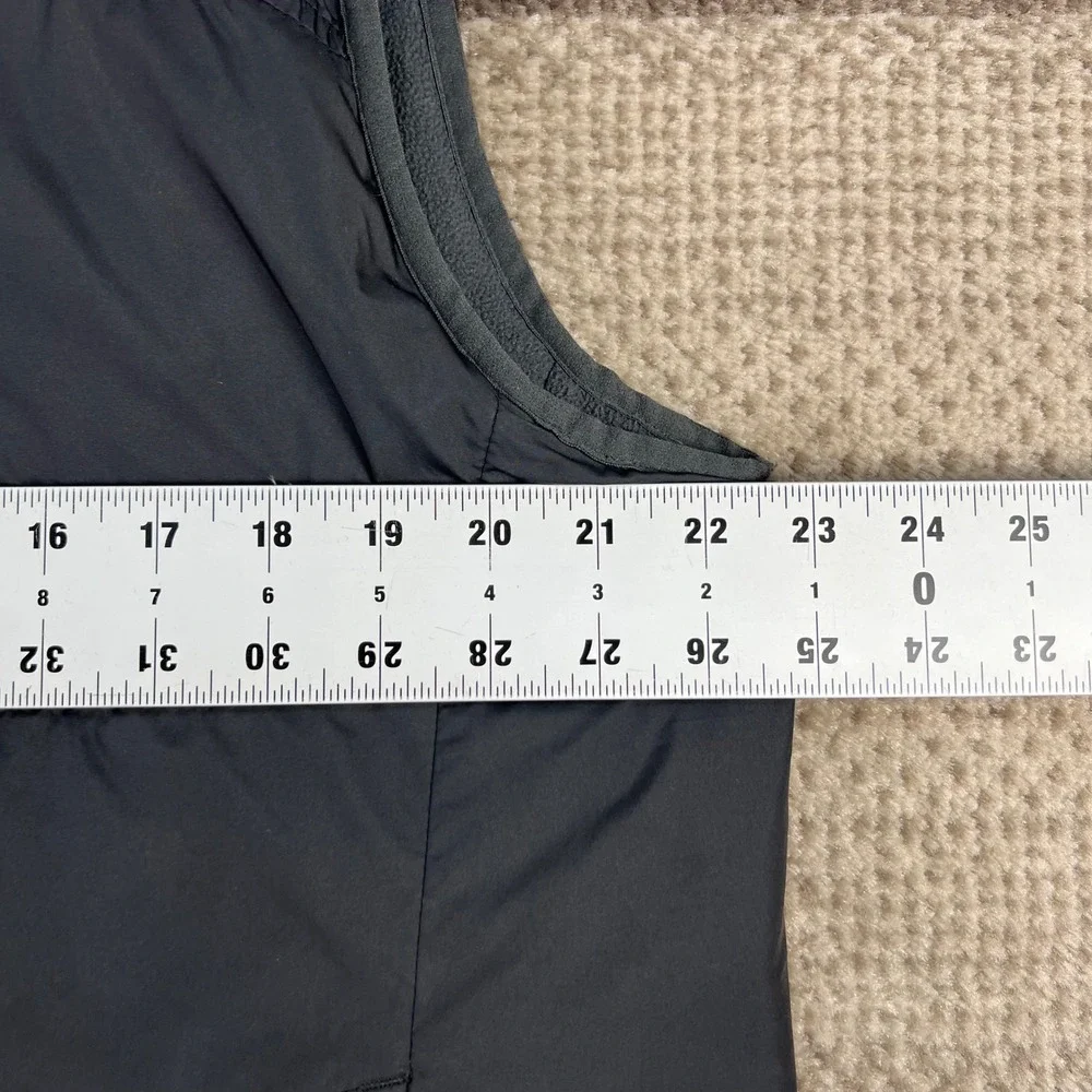 The North Face Mens Reversible Fleece Vest Black Gray Large NF0A2TCC